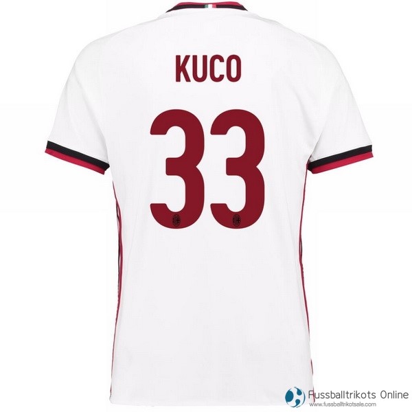 AC Milan Trikot Auswarts Kuco 2017-18 Fussballtrikots Günstig